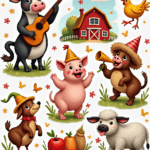 Kids Stickers - Sheet v9